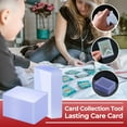 thumbnail image 6 of LQQBOX 100 Pcs 3"x4" Card Sleeves TopLoaders for Cards, Baseball Card Protectors Hard Plastic, for Football Card, Game Cards, Trading Card, Collectible Trading Cards Sports Cards, 6 of 7