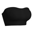 thumbnail image 4 of Tsesme Plus Size Strapless Bras for Women, Seamless Bandeau Tube Top Bra, Non Slip Push up Support Layering Bras XL, 4 of 7
