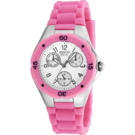 Invicta Women's Angel 18791 Pink Silicone Quartz Watch