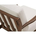 thumbnail image 7 of Pemberly Row Solid Wood and Fabric Upholstered Accent Armchair in Beige, 7 of 7