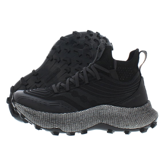 Saucony Endorphin Trail Mid Womens Shoes Size 11.5, Color: Black/Gravel