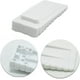 thumbnail image 3 of Topes de puerta de goma transparentes (paquete de 5), cuñas premium antideslizantes de silicona, resistentes, para suelos y patios (blanco), 3 of 4