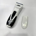 thumbnail image 2 of Newly Upgraded Version Men Electric Shaver Male Beard Trimmer 6Pcs/Set Razor Hair Body Groomer Hair Removal Rechargeable Shaving Machine Silver, 2 of 5