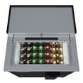 thumbnail image 2 of 25 in. Commercial Bottle Cooler in Black with Built-In Opener, ETL Listed, 5 cu. ft. (KM-BOC25-BK), 2 of 13