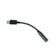 thumbnail image 1 of Cable adaptador para auriculares USB 3.1 tipo C a 3,5 mm (USB-C macho a conector de audio auxiliar hembra de 3,5 mm, negro), 1 of 7
