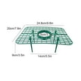 thumbnail image 4 of ziyahi Plastic Rectangle Strawberry Plant Cage Vegetable Climbing Support Rack 20pcs, 4 of 8
