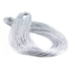 thumbnail image 1 of 1mm 100 Yard Tag String Nylon trenzado Regalo Tag Cuerda Hilo de la joyería (Plata), 1 of 5