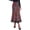 Floral Green Red, variant on Women's Flowy Satin Midi A Line Skirt | Dressy Lace Trim, Elastic High Waisted, Fall Fashion Bottoms, Elegant Outfits for Wedding Guest, Cocktail Party & Date Night