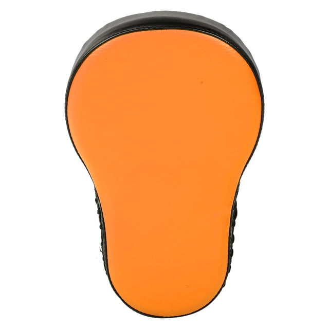 Esponja gruesa de alta presión, palma curva transpirable, almohadilla para objetivo de mano, punzón de boxeo (naranja)