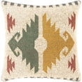 thumbnail image 2 of Gada GAD-001 20"H x 20"W Square Pillow Kit in Beige/Tan/Khaki/Camel/Rust/Green, 2 of 6