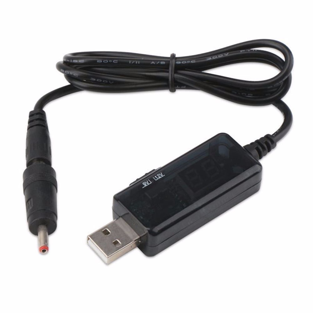 USB Boost Cable 5V Step Up to 9V 12V 1A Volt Transformer DC Power Regulator K7X4