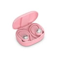 thumbnail image 1 of Auriculares inalámbricos compatibles con Bluetooth V5.0 Música recargable Auriculares con sonido 3D IPX5 Auriculares portátiles impermeables para llamadas Rosa 2 piezas Yuarrent EL005159-01B, 1 of 2