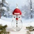 thumbnail image 1 of RKSTN water cup Cute Snowman Straw Glass Cup For Home Use, 1 of 2