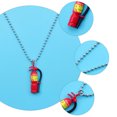 thumbnail image 4 of 1 colgante de extintor, cadena para suéter, collar creativo, accesorio para el cuello., 4 of 5