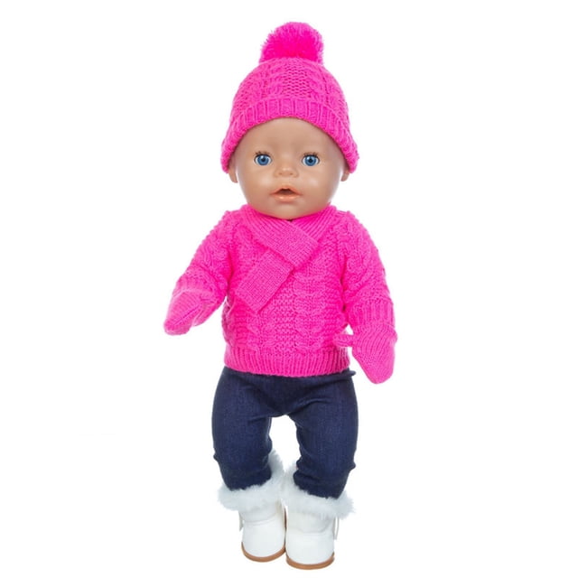 Doll Christmas Costume Christmas Decorations Doll Costume Doll DIY Clothing Xmas Doll Clothes Christmas Doll Outfit