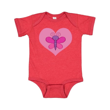 

Inktastic Valentine Butterfly Gift Baby Girl Bodysuit
