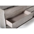 thumbnail image 5 of Modrest Arlene 6-Drawer Rectangular Modern Wood Veneer Dresser in Elm Gray, 5 of 5
