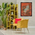 thumbnail image 3 of Stupell Industries Stepping Cheetah & Leaves Animals & Insects Painting Black Floater Framed Canvas Art Print Wall Art, 25 x 31, 3 of 10