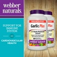 thumbnail image 2 of webber naturals Garlic Plus with Reishi Mushroom Extract Capsules, 300-count, 2-pack, 2 of 2