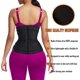 thumbnail image 4 of Neoprene Sweat Waist Trainer Waist Trimmer Belts for Women Slimming Body Shaper Sauna Exercise, 4 of 4