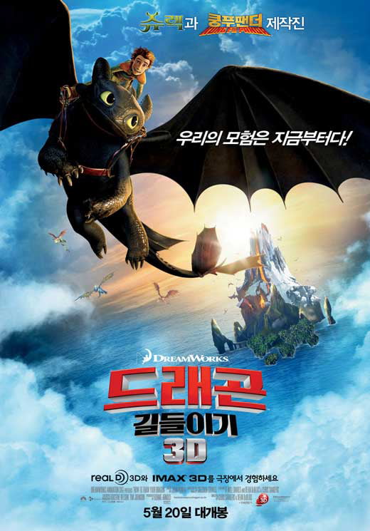 How To Train Your Dragon Movie Art Canvas Poster 12x18 24x36 inch 