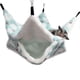 thumbnail image 1 of Hamaca para jaula de mascotas pequeñas, hamaca para petauro del azúcar, accesorios de cama para jaula de cobayas, hamaca cálida para loros, hurones, ardillas, hámsteres, ratas, juegos y, 1 of 7
