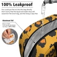 thumbnail image 5 of Womens Yellow and Black Of Leopard Print Lunch Box for Work,Insulated Lunch Bag for Women,Loncheras Para Mujer,Leakproof Adult Lunch Bag for Work,Beach,Travel,Picnic,Camping, 5 of 7