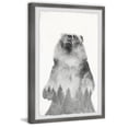 thumbnail image 2 of Marmont Hill Mountain Bear Framed Wall Art, 8" x 12", 2 of 6
