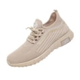 thumbnail image 2 of Women's Walking Shoes Lightweight Breathable Flying Woven Mesh Upper Casual Jogging Shoes Ladies Tennis Shoes Workout Footwear Gym Sneakers, 2 of 5