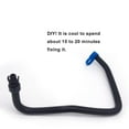 thumbnail image 3 of 13251447 Coolant Bypass Hose Inlet Hose, For Gm Radiator Upper Inlet Coolant Bypass Hose Fits For Chevrolet Cruze 1.4L Engine 2011-2016, 3 of 4
