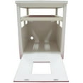 thumbnail image 3 of Couvercle de bac à litière New Age Pet Habitat N Home Jumbo Litter Loo, blanc, 3 of 4