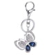 thumbnail image 2 of Cadena de Llave, Bolso de Dhinestone Soporte de Llave Con Llavero de Mariposa de Metal Cadena de Llave de Llave Anillo de Llave Colgante Decoración para la Bolsa de Damas para El, 2 of 7