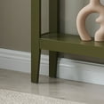 thumbnail image 2 of Kings Brand Furniture - Entryway Table - Narrow Console Table - Console Table with Storage - Hallway Decor - Wood Console Tables for Entryway - Narrow Console Sofa Side Table - Foyer - Avocado, 2 of 5