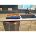 thumbnail image 3 of Gay Pride Love Wins Mosaic Heart Dish Drying Mat, 3 of 7