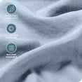 thumbnail image 3 of Washed King Sheet Set Premium UltraSoft Microfiber Bed Sheets Double Brushed Hypoallergenic Stain (King Washed Pebble Beach), 3 of 7