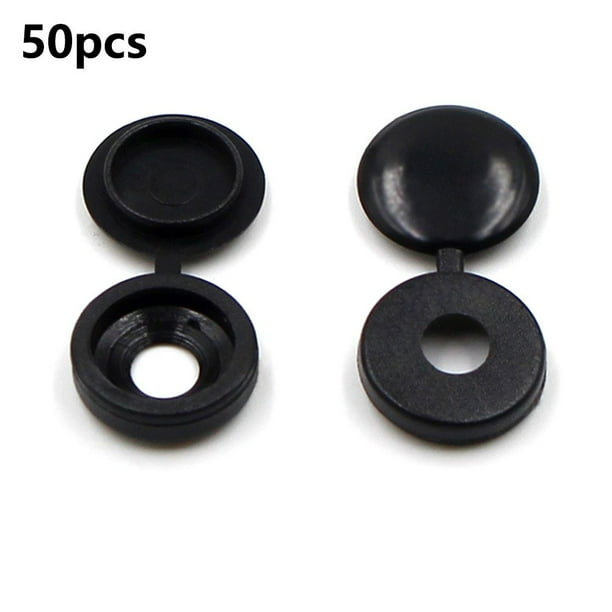 Fule PLASTIC FOLD OVER HINGED SCREW HOLE COVER