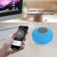 thumbnail image 4 of Mini Boîtier Haut-Parleur Bluetooth Étanche, Haut-Parleur Bluetooth 3.0, Haut-Parleur Mains Libres Portable avec Micro Intégré, Boutons de Contrôle Dédiés Ventouse Spectacle, 4 of 5