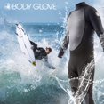 thumbnail image 4 of Body Glove Pro3 Men Full Spring Wetsuit 2.2mm Black Back Zip Quadra Flex 4 Way Stretch Thermal Lightweight Performance for Surfing, Boogie Boarding, Swimming, Snorkeling, and Scuba Diving - S, 4 of 7