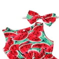 thumbnail image 4 of Sumemr Combinaison Sans Manches pour Fille Imprimé Fruits + Bandeau, 4 of 6