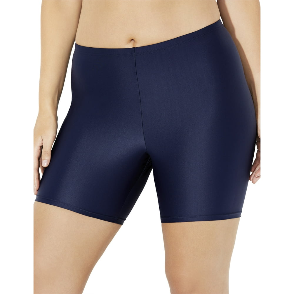 swim bike shorts plus size