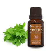 GuruNanda Exotics 100% Pure & Natural with Roll-On Bottle, Energy