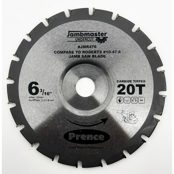 Jambmaster JMR476 Undercut Jamb Saw Blade Comparable to Roberts 10-47-6