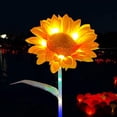 thumbnail image 3 of Lampara Girasol LED Luz solar Jardín al aire libre Patio Camino Césped Estacas Lámpara Likrtyny Lámpara, 3 of 6