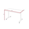 thumbnail image 2 of Regency Kobe 48" x 24" Mobile Training Table- Ash Grey, 2 of 5