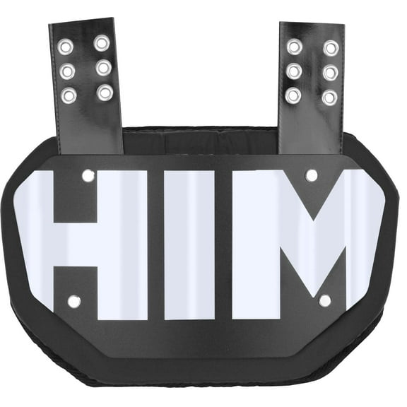 SEYATPOOL HIM Football Back Plate for Shoulder Pads - Universal Fit Lower Back Pad - Youth & Adult