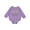 Lavender, variant on Grandaddy Loves Me Elephant Baby Fleece Bodysuit