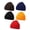 5pack-stye 1, variant on 5 Pack Warm Knit Beanie for Men Women, Thick Cuffed Fisherman Hat Plain Skull Cap