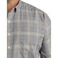 thumbnail image 3 of Large Plaid Sport Shirt Navy Multi 5XL, 3 of 7