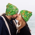 thumbnail image 5 of Yiaed St Patrick's Day6 Print Winter Beanie for Men Women, Fleece Lined Beanie Soft Warm Knit Hat Ski Stocking Cuffed Ca, 5 of 6