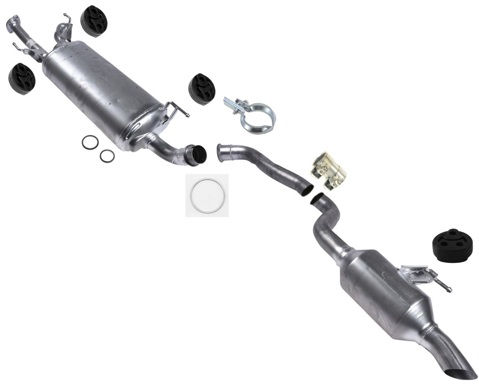 Exhaust System Muffler Tail Pipe Fits For 20082019 Toyota Sequoia 4.6L
